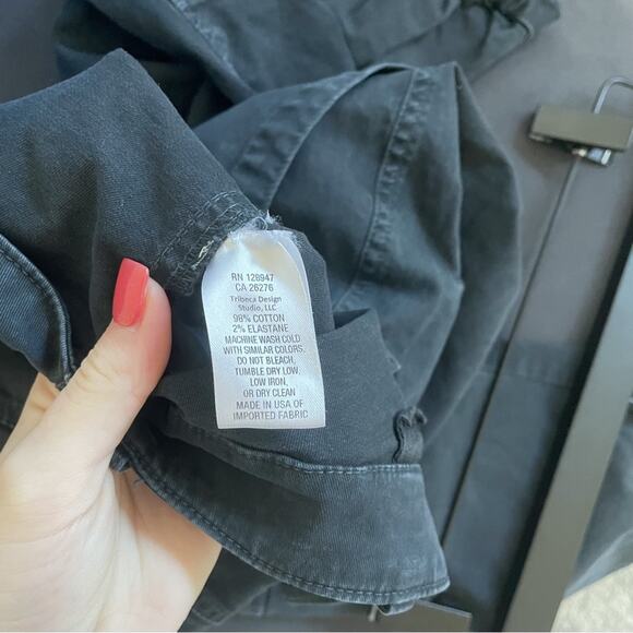 Nili Lotan Cropped Military Pant Carbon - Picture 7 of 8